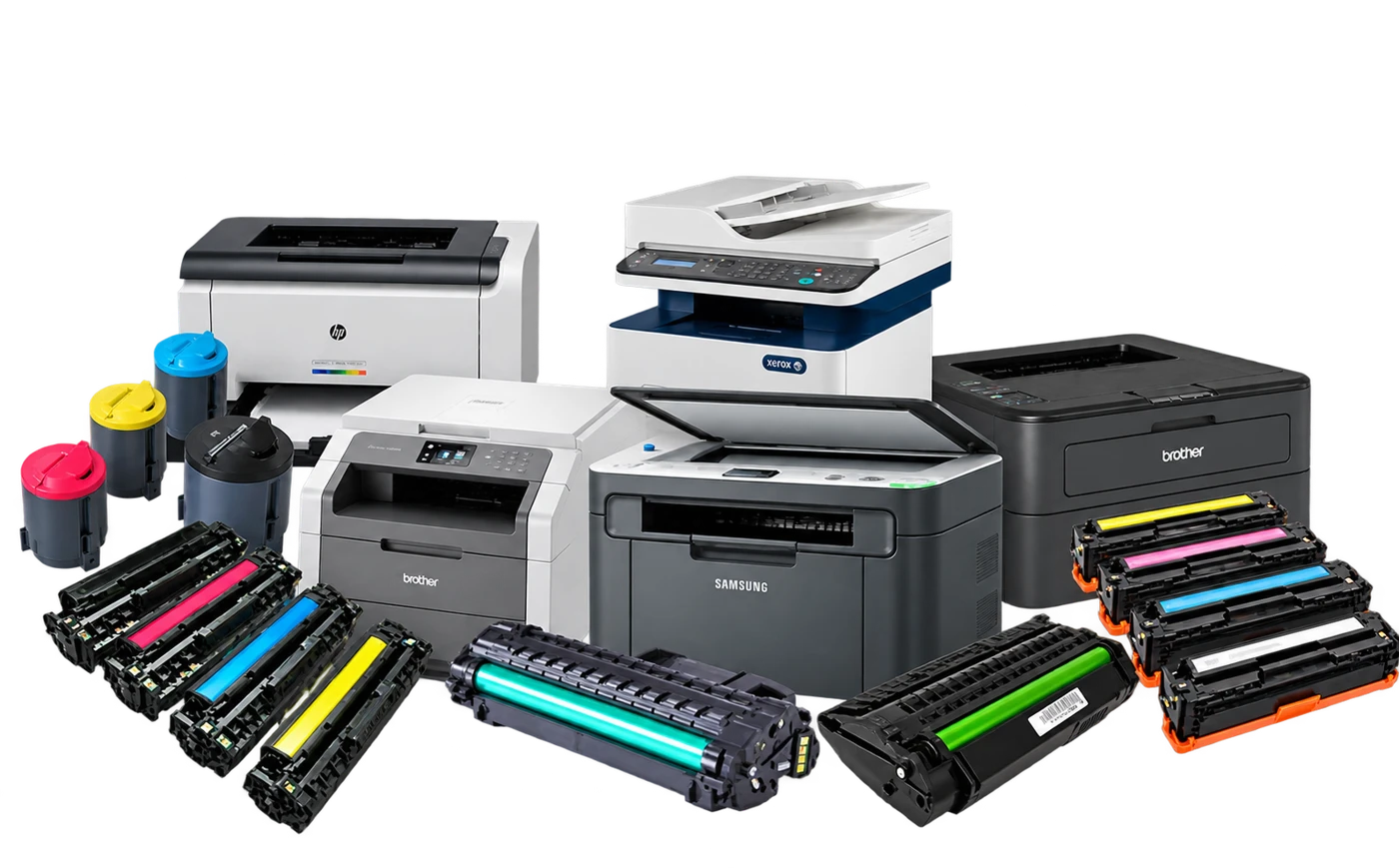 Equipos de impresión y consumibles